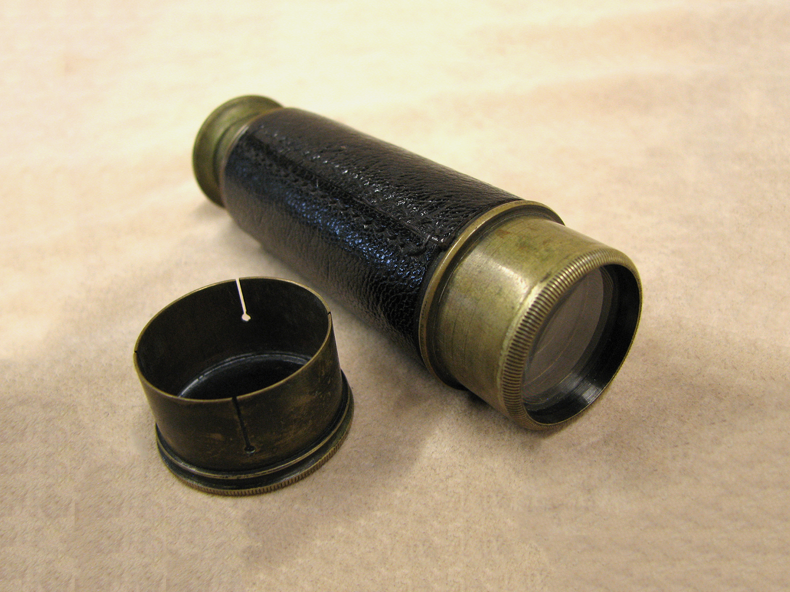 J.H. Steward 6 draw pocket telescope 'The Naturalist' circa 1920